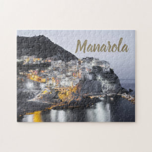 Manarola Cinque Terre Liguria Italy Fine Art gift Legpuzzel
