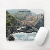Manarola, Italië Muismat (Met muis)