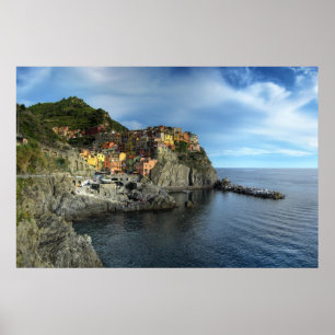 Manarola, Italië Poster