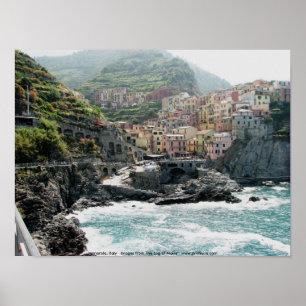 Manarola, Italië Poster