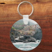 Manarola, Italië Sleutelhanger (Voorkant)