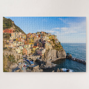 Manarola landscape, Cinque Terre, Italië Legpuzzel