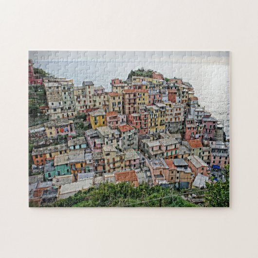 Manarola - le Cinque Terre - puzzle de l'Italie (Horizontal)