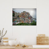 Manarola - Les Cinque Terre - Italie Poster (Cuisine)