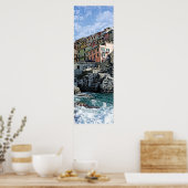 Manarola - Les Cinque Terre - Italie Poster (Cuisine)