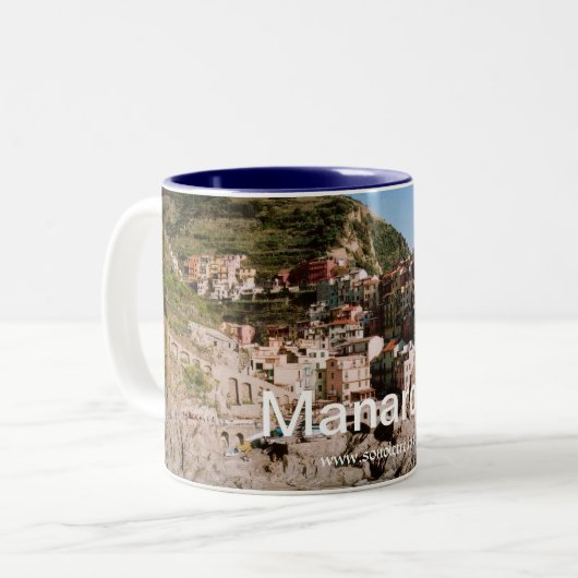 Manarola Panoramic View Mug (Devant gauche)