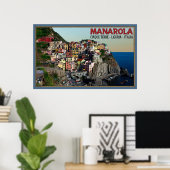 Manarola Poster (Thuiskantoor)