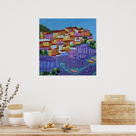 Manarola Poster (Keuken)
