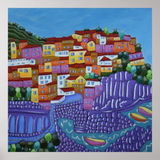 Manarola Poster (Voorkant)