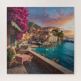 Manarola Sunset Terras - Cinque Terre Italiaanse k Legpuzzel