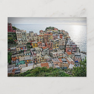 Manarola - The Cinque Terre - Italy Postcard Briefkaart