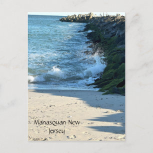 Manasquan New Jersey Jetty Briefkaart