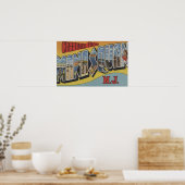 Manasquan, New Jersey - Large Letter Scenes 2 Poster (Keuken)