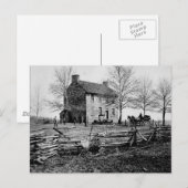 Manassas Battlefield First Battle PD Briefkaart (Voorkant / Achterkant)