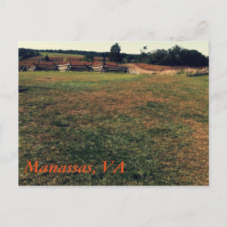 Manassas, VA Briefkaart