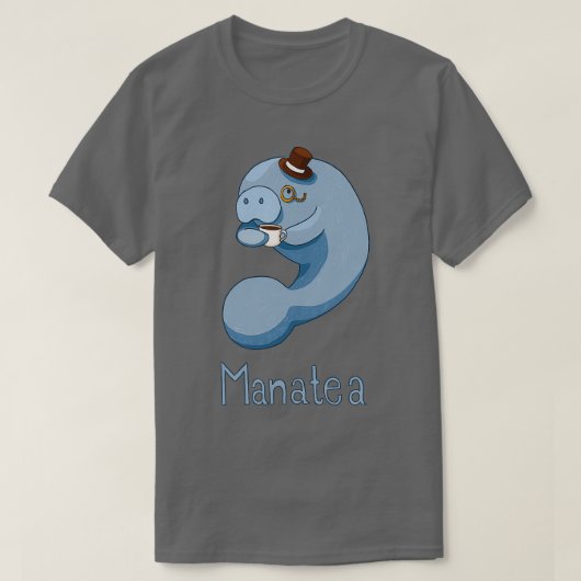 Manatea Mana met een kopje thee T-shirt (Design voorkant)