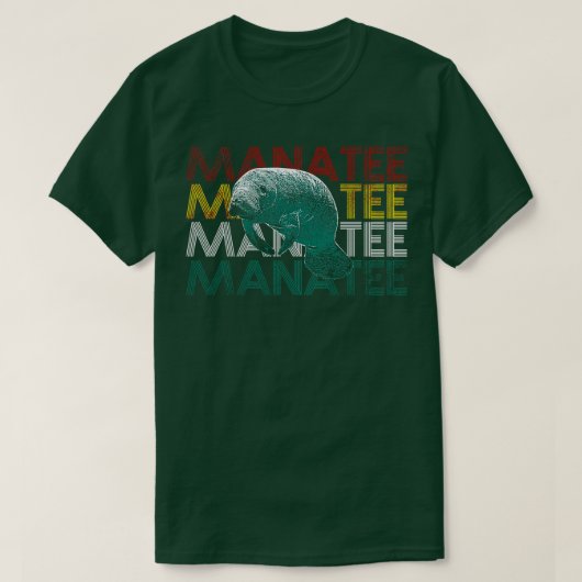 Manatee 2 t-shirt (Design voorkant)