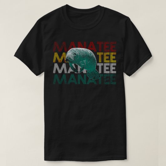 Manatee 2 t-shirt (Design voorkant)