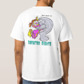 Manatee Abuse - Manatee Rights - Buddy Manatee T-shirt (Achterkant)