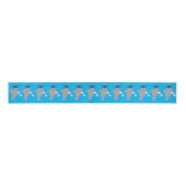 Manatee Animal Afstuderen Grosgrain Lint (Voorkant)