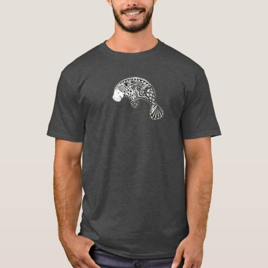 Manatee Blue T-shirt (Voorkant)
