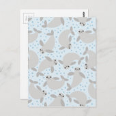 manatee briefkaart (Voorkant / Achterkant)