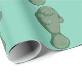 Manatee Cadeaupapier (Rol Hoek)