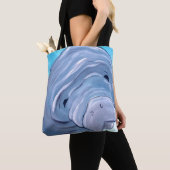 Manatee Canvas tas (Dichtbij)