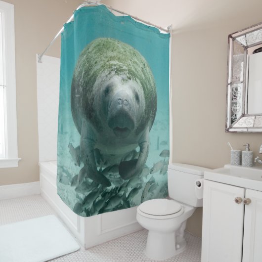 Manatee Douchegordijn (In situ)