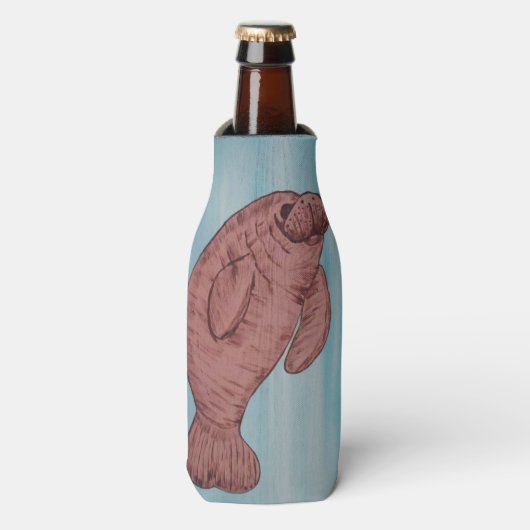 Manatee Fles en Koelbox Flesjeskoeler (Fles Voorkant)