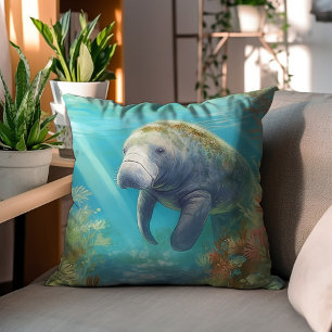 Manatee in het Zee Kussen