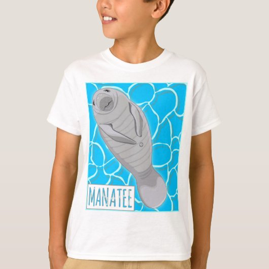 MANATEE kids  T-shirt (Voorkant)