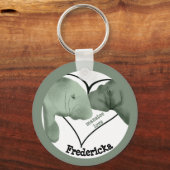 Manatee Love Sleutelhanger (Voorkant)