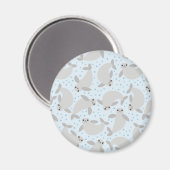 manatee magneet (Voorkant / Achterkant)