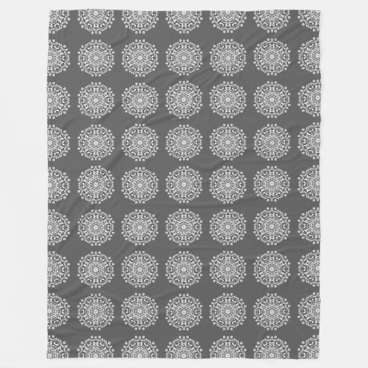Manatee Mandala Fleece Deken (Voorkant)