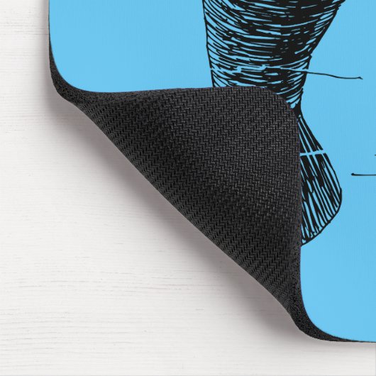 Manatee mousepad muismat (Hoek)