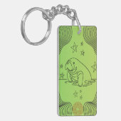 Manatee ontwerp op sleutelhanger (Voorkant Links)
