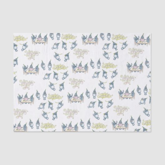 Manatee-reeks: Verjaardag Tissuepapier (Voorkant)