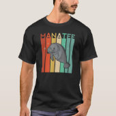 Manatee Retro Floaty Potates Ocean Zee Ch T-shirt (Voorkant)