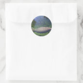 Manatee Ronde Sticker (Tas)