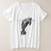 Manatee shirt (Design voorkant)