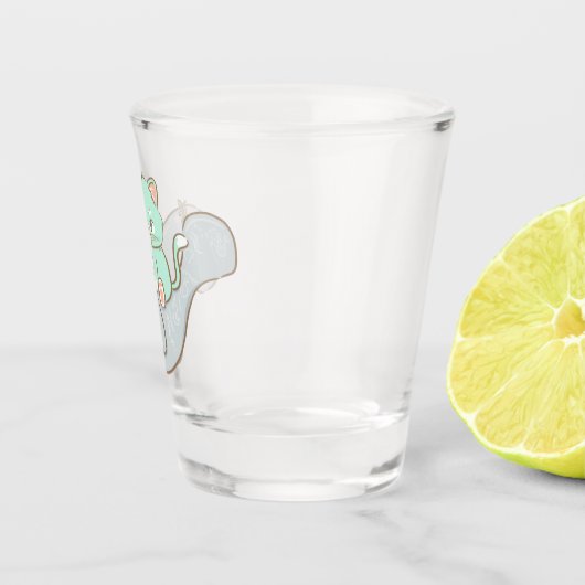 Manatee Shot Glas (Rechts)