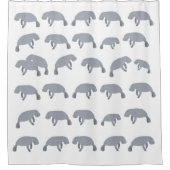 Manatee Shower Curtain Douchegordijn (Voorkant)