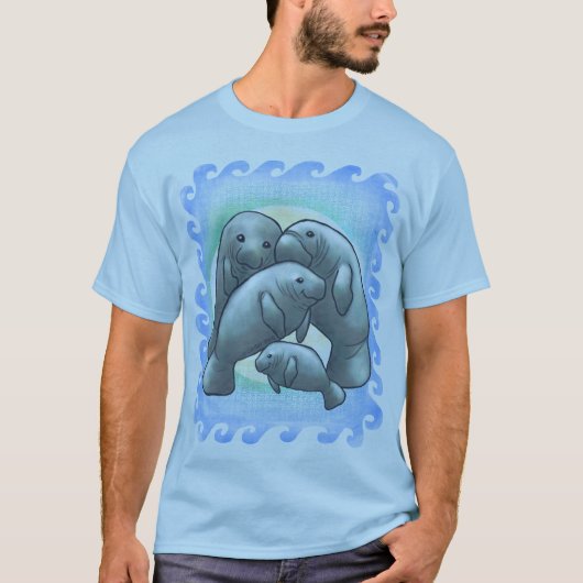 Manatee t-shirt (Voorkant)