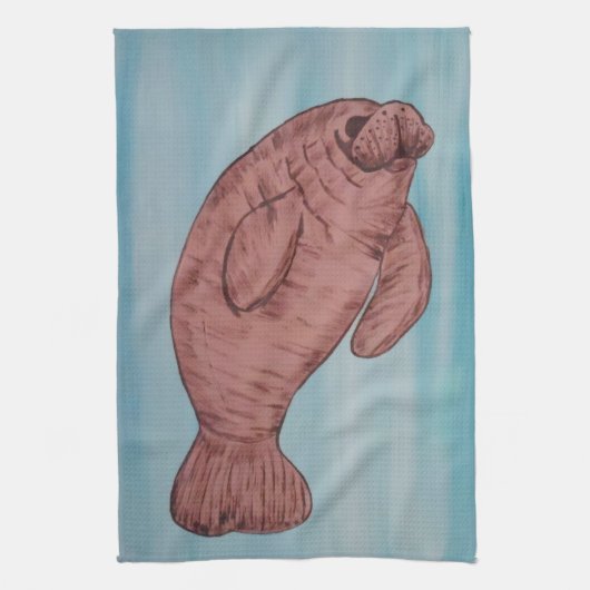 Manatee Theedoek (Verticaal)