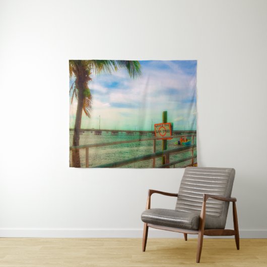 Manatee Zone Wandkleed (In Situ (horizontaal))