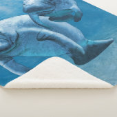 Manatees Sherpa Deken (3/4)