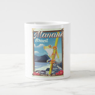 Manaus Brazilië vintage reisposter Jumbo Mok