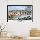 Manayunk Ripka's Mills Philadelphia PA Print (Keuken)