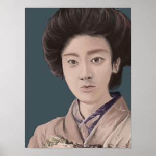 Manazashi – Een blik uit het Japan van het Taisho- Poster